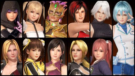 doa dead or alive game characters|dead or alive xtreme characters.